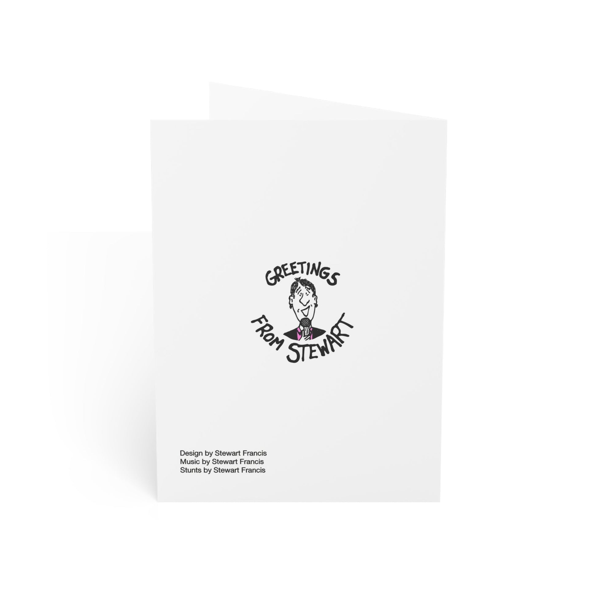 Get Well Soon - Sentence greeting card inside message