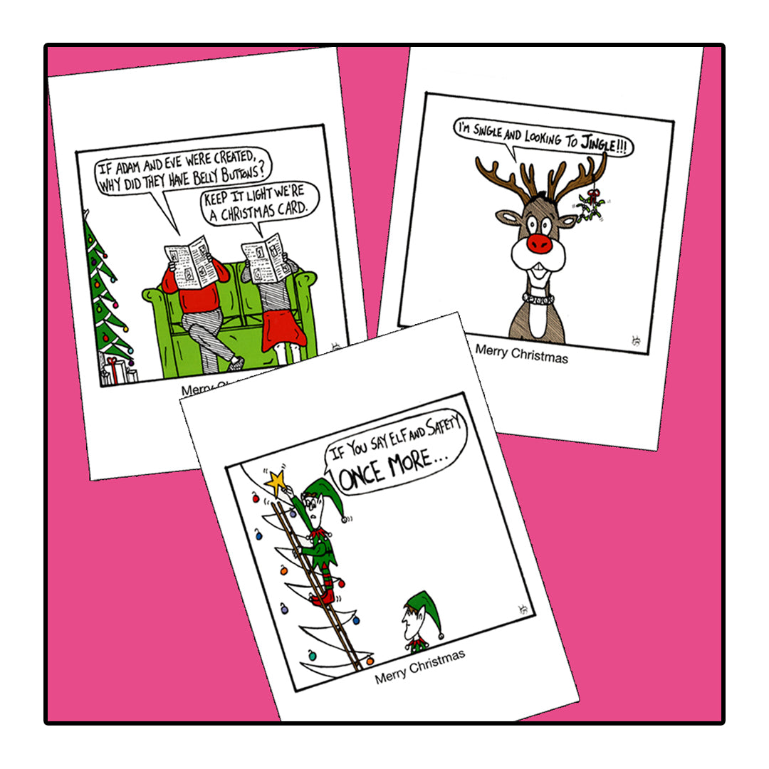 Christmas Card Bundle - Set of 3